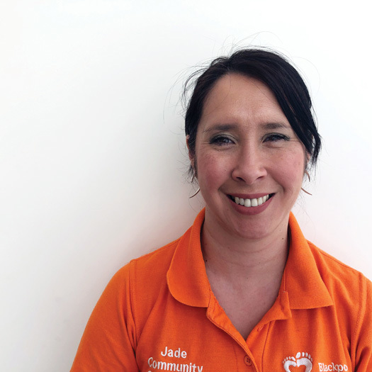 Jade Swain-Veneziale is community connector at Blackpool Better Start
