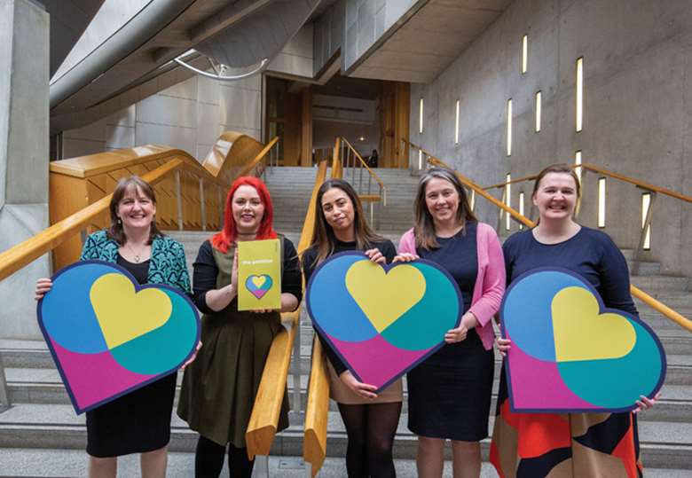 Scotland’s Independent Care Review was launched at an event in the Scottish parliament attended by people with care experience, some of whom gave evidence to the inquiry. Picture: Independent Care Review