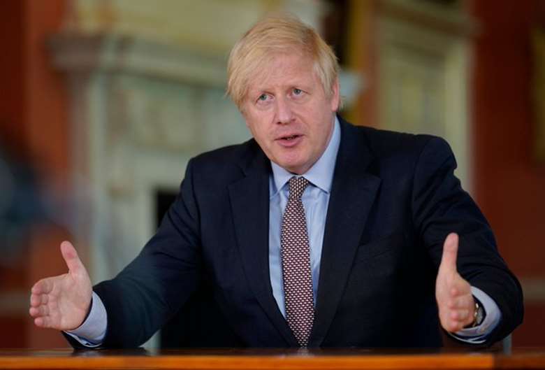 Boris Johnson announced some pupils could return from 1 June. Picture: Boris Johnson/Twitter