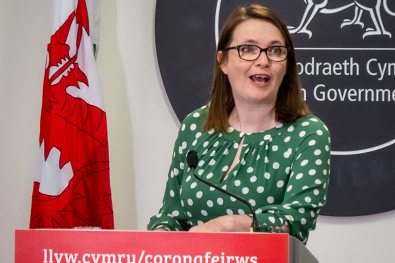 Welsh education minister Kirsty Williams confirmed that from 29 June schools in Wales will open to pupils from all year groups. Picture: Welsh government