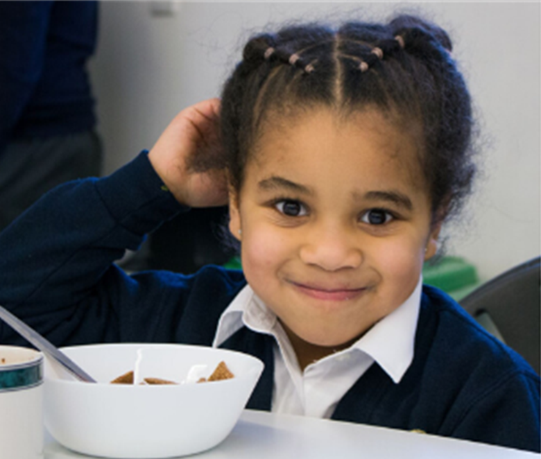 Hundreds of children will benefit from healthy breakfasts. Picture: Magic Breakfast