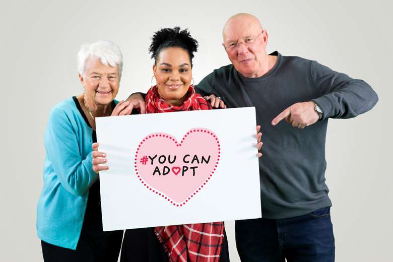 The campaign aims to encourage prosepective adopters to consider older children. Picture: #YouCanAdopt