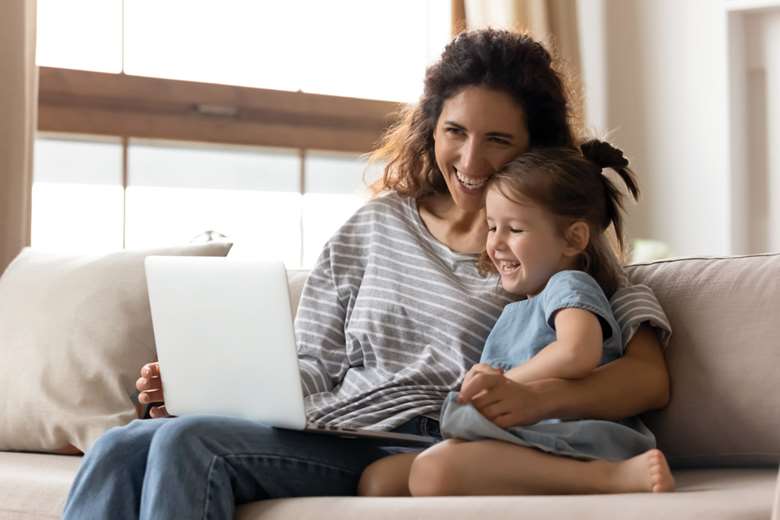 Phase one of the research found that digital communication can be used to complement face-to-face services for children and families. Picture: Adobe Stock