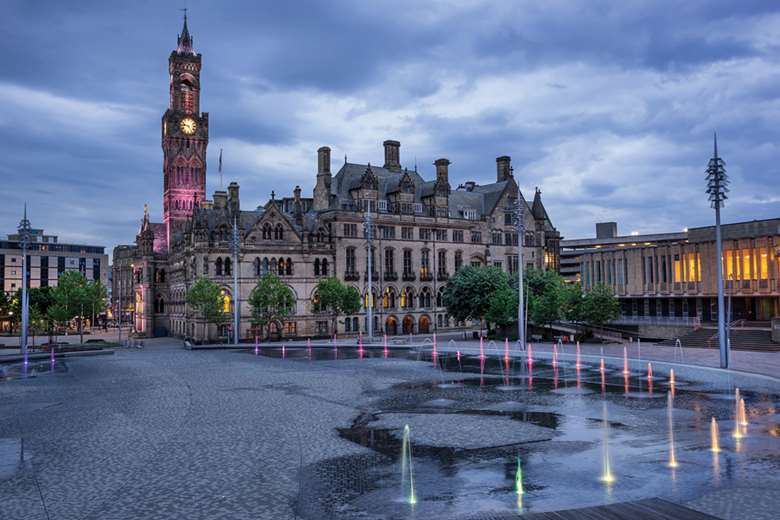 Bradford is one area to miss out on levelling up funding, the report finds. Photo: AdobeStock