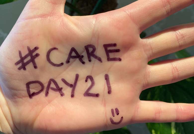Are you taking part in #CareDay21? Picture: Barnardo's NI/Twitter