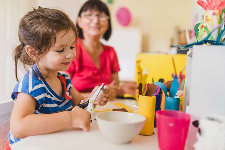 Nursery closures have left children learning at home. Picture: Adobe Stock