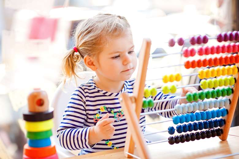 The EYFS framework includes a focus on maths. Picture: Adobe Stock