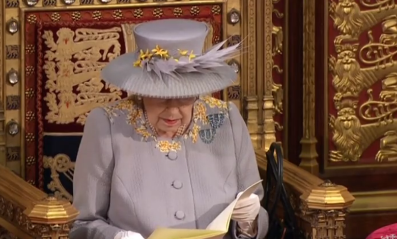 The Queen announced the new legislation during her 67th Queen's Speech. Picture: Twitter/House of Lords