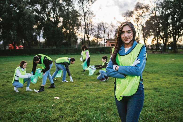 Young people get hands-on support to help them design and deliver campaigns to improve their environment. Picture: Loreanto/Adobe Stock