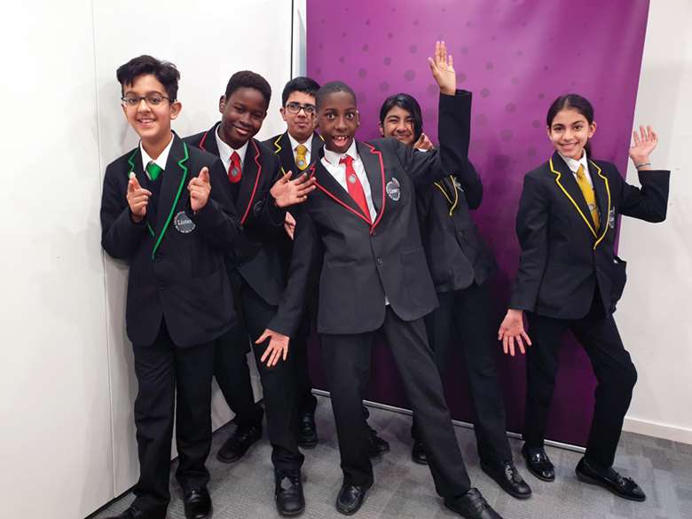 Young people from Lister School made videos to promote deaf awareness on local buses and emergency services