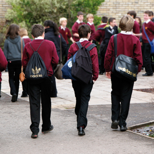 Pupils are returning to school after the summer holidays. Picture: Lucie Carlier
