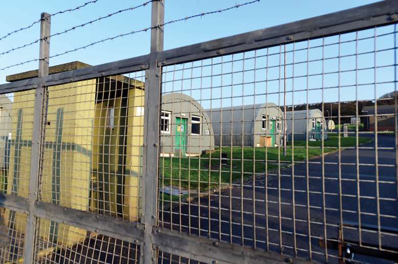 Penally Training Camp in Wales was one of the large-scale accomodation centres used by the Home Office to house asylum seekers at the height of the Covid-19 pandemic. Picture: Rebecca Naden/Reuters/Adobe Stock