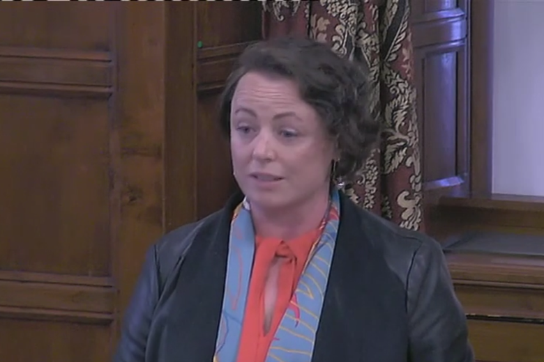 MP for Newcastle North Catherine McKinnell opened the debate. Picture: Parliament TV