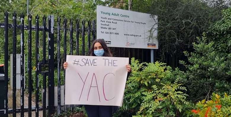 Young people will protest over the planned closure at a meeting of Ealing Council. Picture: Young Ealing Foundation