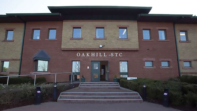 Oakhill was issued with an improvement notice last year. Picture: G4S
