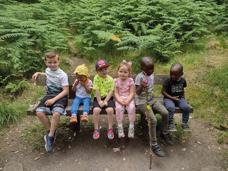 Outdoor play sessions are among a range of ways 3D Drumchapel supports families in need