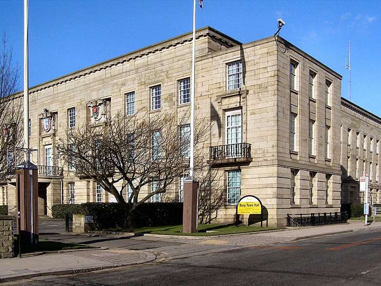 Bury Council has apologised for the failures. Picture: David Dixon / Bury Town Hall (Wikimedia creative commons)