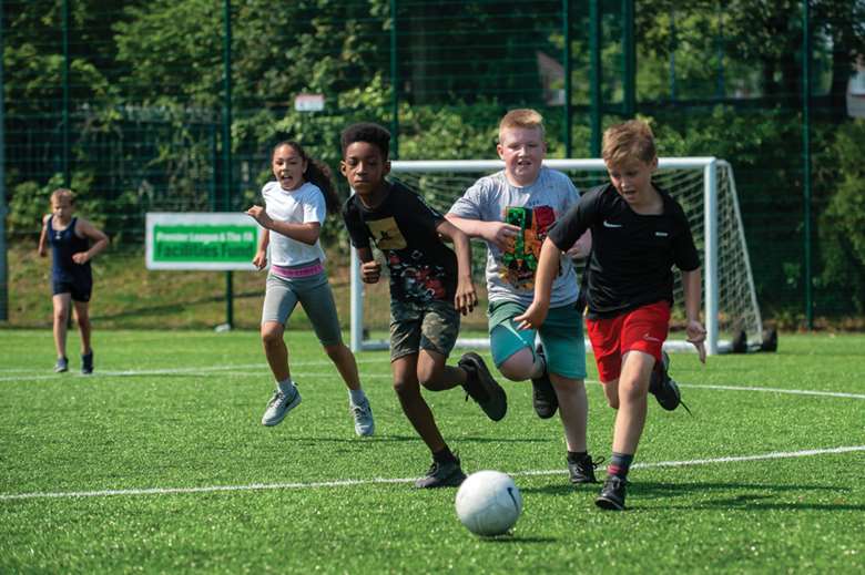 Youth workers can use sport sessions to address some of the contemporary concerns that young people face. Picture: StreetGames
