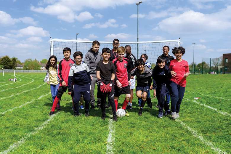 Doorstep Sport sessions are designed to be delivered in a fun and informal way. Picture: StreetGames