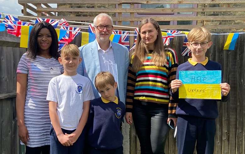 A welcome celebration held in Islington was attended by local MP Jeremy Corbyn