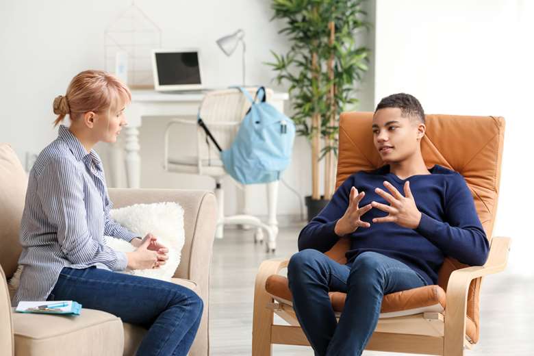 Practitioners should build trusting relationships with young people to avoid triggering feelings of a power imbalance. Picture: Adobe Stock