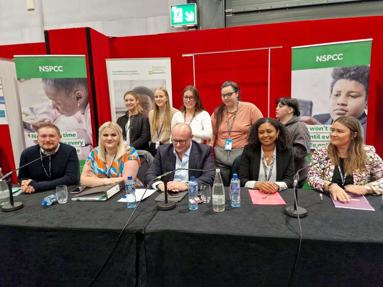 Barnardo's led a panel discussion on the importance of keeping children safe online. Picture: Barnardo's/Twitter