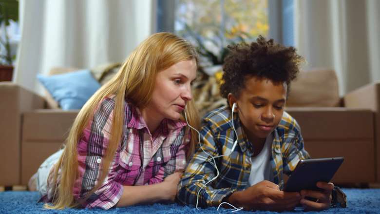 Fewer than 40 per cent of foster carers said they have had adequate online safety training. Picture: Nimito/Adobe Stock