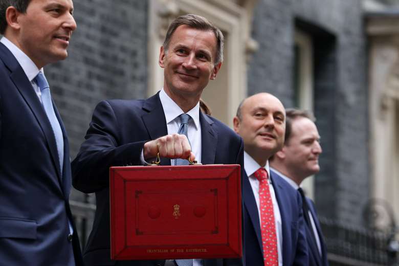 Jeremy Hunt delivered his Budget in the House of Commons. Picture: The Treasury