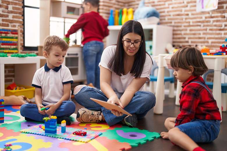 Childminders fear proposals to expand funded childcare provision will force setting closures. Picture: Krakenimages/Adobe Stock