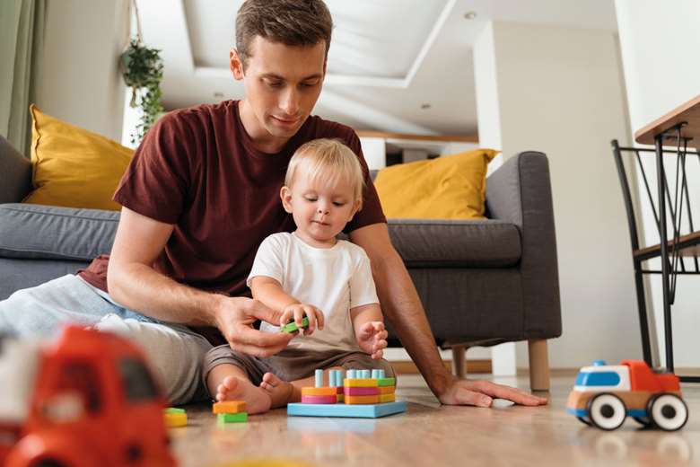 ‘Special play’ encourages parents to follow their children’s lead for a time each day. Picture: Arsenii/Adobe Stock