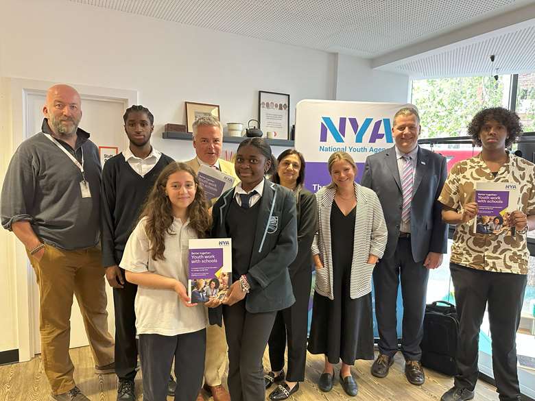 The report was launched at Oasis Academy South Bank in London. Picture: NYA