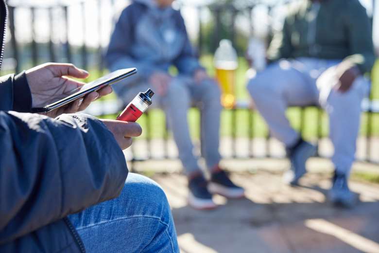 Research finds that 14.1 per cent of high school pupils vape. Picture: Daisy Daisy/Adobe Stock