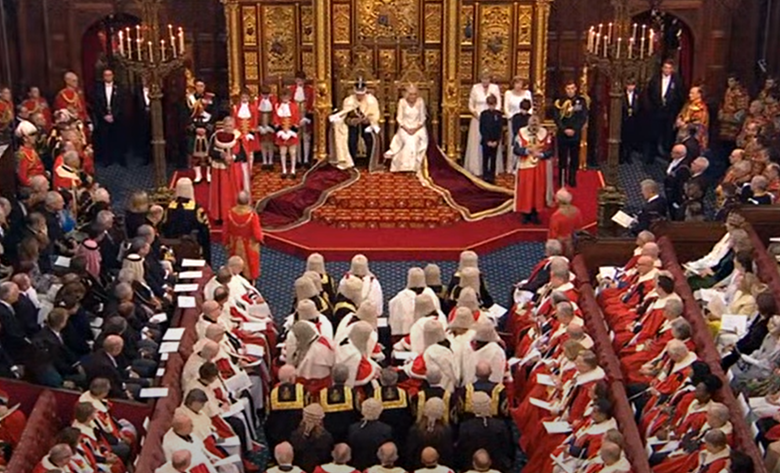 King Charles delivers his first State Opening of Parliament as monarch. Picture: Gov.uk