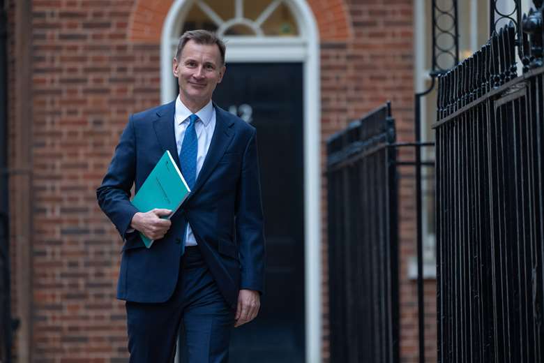Jeremy Hunt recommitted to plans including expanded childcare and A-level reforms. Picture: HM Treasury