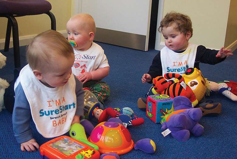 The government has invested £12m in transitioning Sure Start centres to Family Hubs. 
