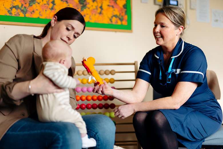 The trial was run across two NHS trusts for four months. Picture: Royal Foundation for Early Childhood/Twitter