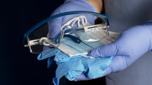 Some social workers had been forced to provide their own protective kit. Picture: Adobe Stock