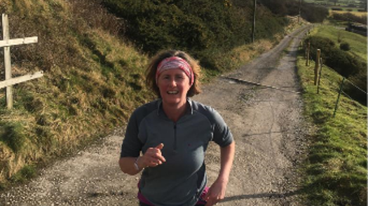 NDNA's PR manager Rosey James takes part in the challenge. Picture: NDNA