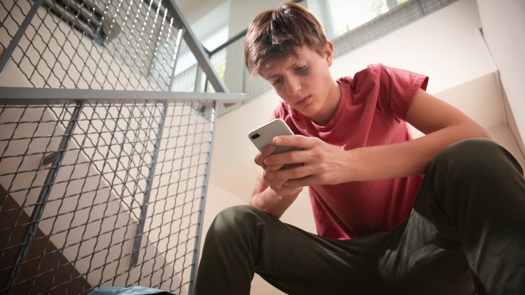 Older children are also more likely to be groomed online, the NSPCC says. Picture: Adobe Stock