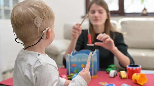 Teachers of the deaf are seeing their workloads increase as funding is cut, NDCS says. Picture: Adobe Stock