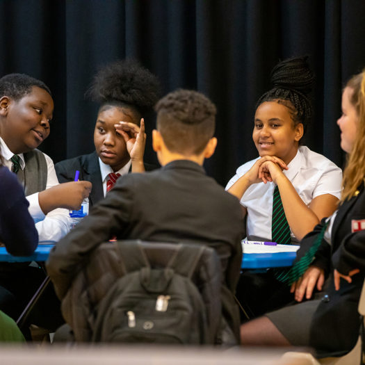 Peer mentoring is a focus of the strategy. Picture: The Diana Award