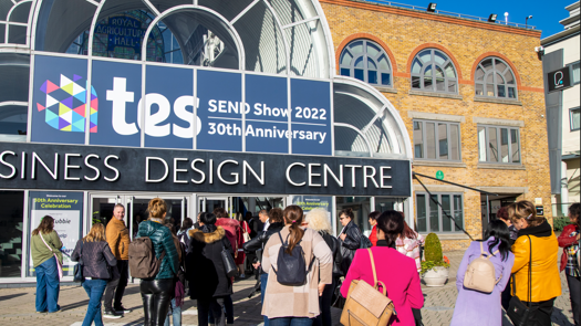 The SEND Network is designed by those behind the Tes SEND Show. Picture: Tes SEND show