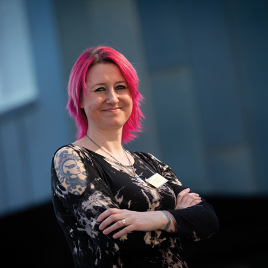 Senior social worker Helen Gormley: “I’ve walked in the shoes of the people I’m supporting." Picture: BASW