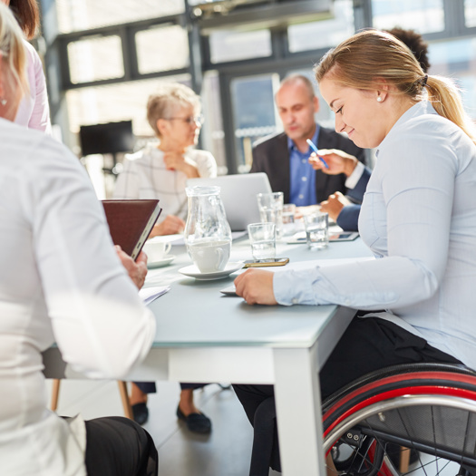 The inquiry seeks evidence on the barriers faced by disabled young people when entering the workplace. Picture: Robert Kneschke/Adobe Stock