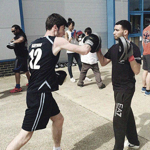 Brothers Through Boxing was developed to help combat loneliness and isolation. Picture: Brothers Through Boxing