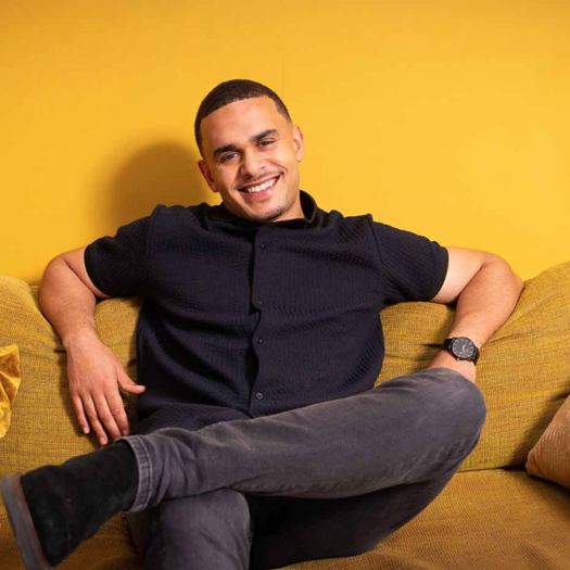 John-Baptiste: ‘It’s a very human story – it’s my story’. Picture: BBC