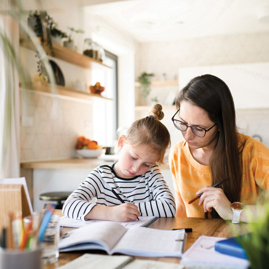 Parents often praised schools’ flexible approaches to learning across a challenging year. Picture: Halfpoint/Adobe Stock