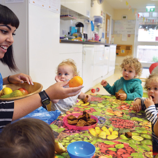 Learners are encouraged to develop child-centred ways of implementing change