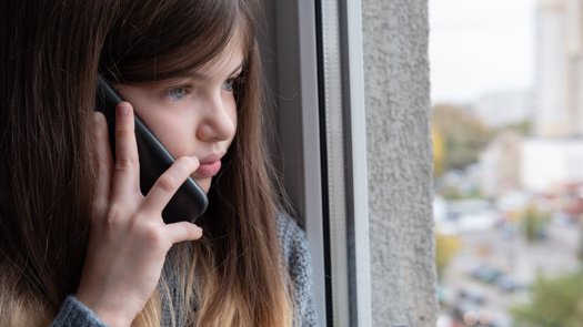Childline supported more than 5,000 children suffering from loneliness in a year. Picture: Polya Olya/Adobe Stock