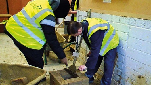 A number of vocational courses taught by industry specialists are on offer to pupils